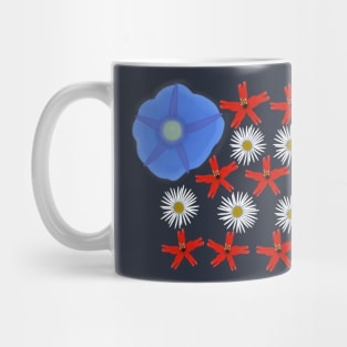 Wildflower Stars and Stripes Mug